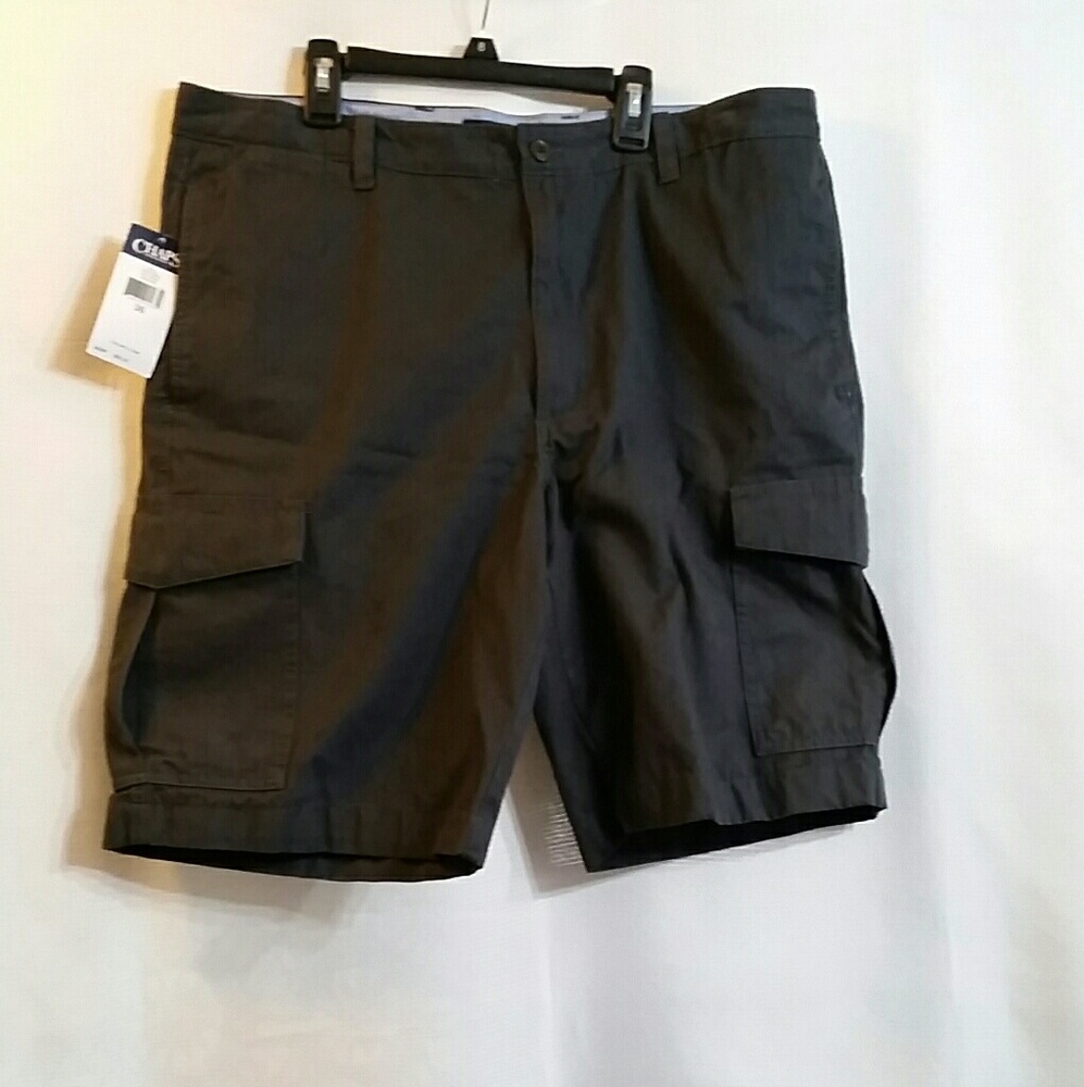 Chaps gray cargo shorts